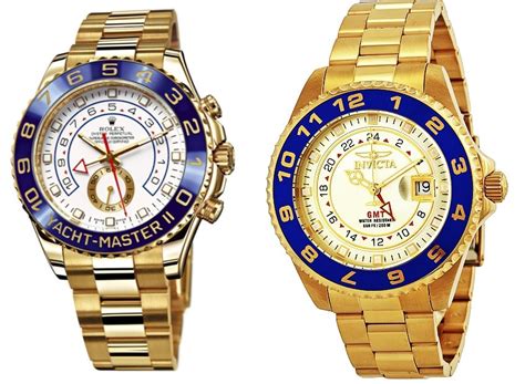 invicta watches vs rolex.